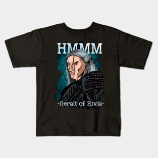 Hmmm Geralt Kids T-Shirt